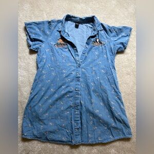 Her Universe Denim Blue Shirt